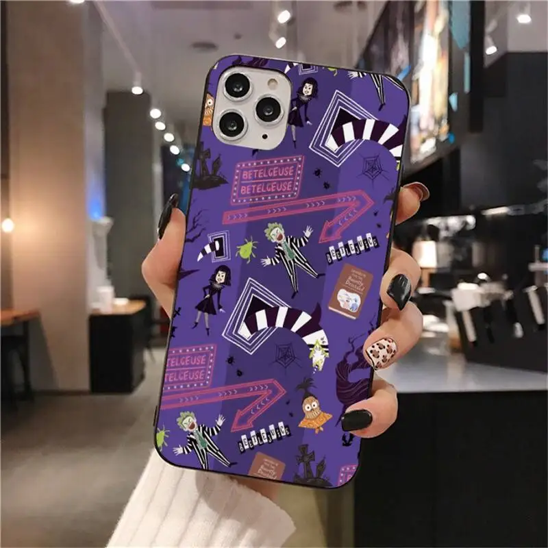 beetlejuice handbook phone case for iphone 12 pro max 11 pro xs max 8 7 6 6s plus x 5s se 2020 xr case free global shipping