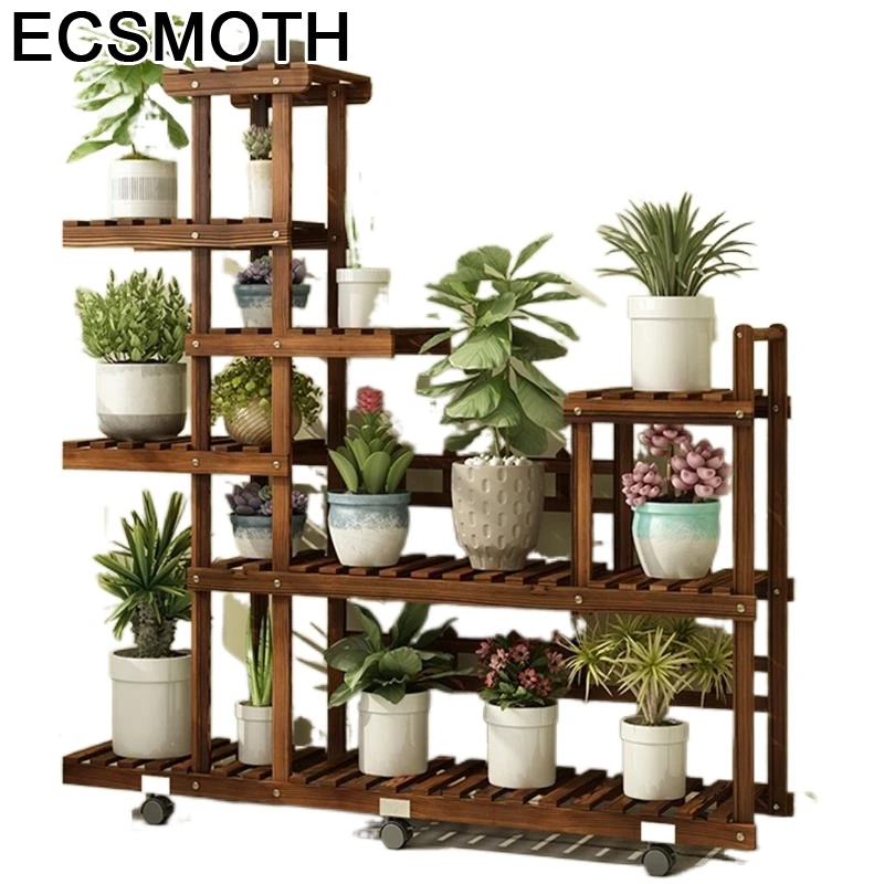 Стеллаж для горшков Estante Plant Table Para Soporte Interior Estanteria Plantas Dekoration Balcony Shelf Outdoor Flower
