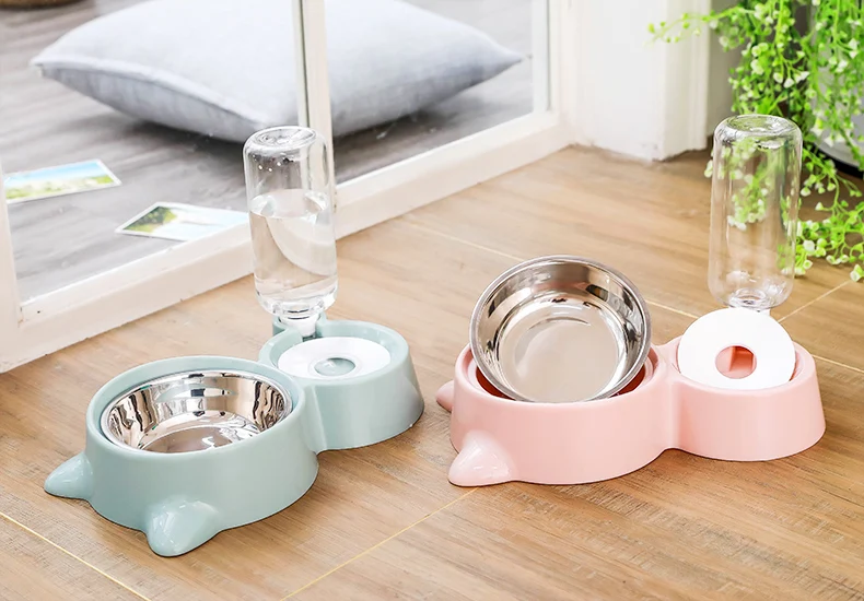 Hoopet кошачья миска бутылочка для подачи воды в Поильник для собак чаша котенка для фонтанчика питьевой воды Еда блюдо чаша для кормления домашних животных Товары