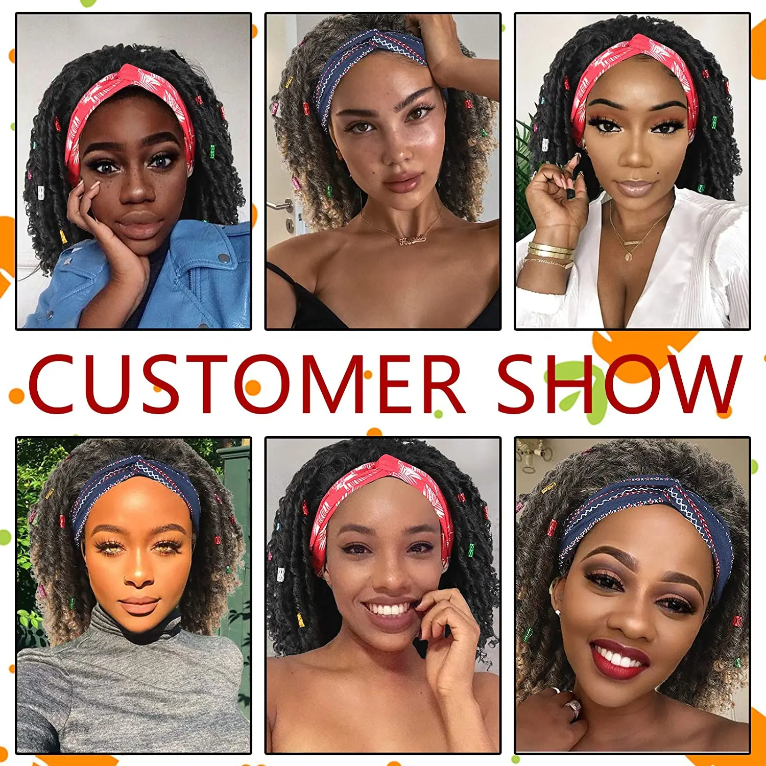 

Dreadlock Wig Headband Wigs for Black Women Braided Wigs Nu Faux Locs Crochet Hair Wigs Synthetic Headband Curly Hair