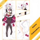 Игра Genshin Impact Noelle Dakimakura Сделай Сам индивидуальный дизайн Наволочка для тела в натуральную величину Домашняя Декоративная Подушка Чехол
