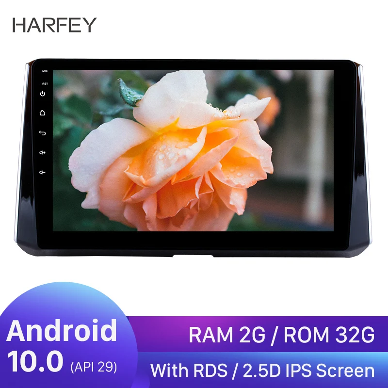 Автомагнитола Harfey 2Din Android 10 0 GPS навигация мультимедийный плеер головное