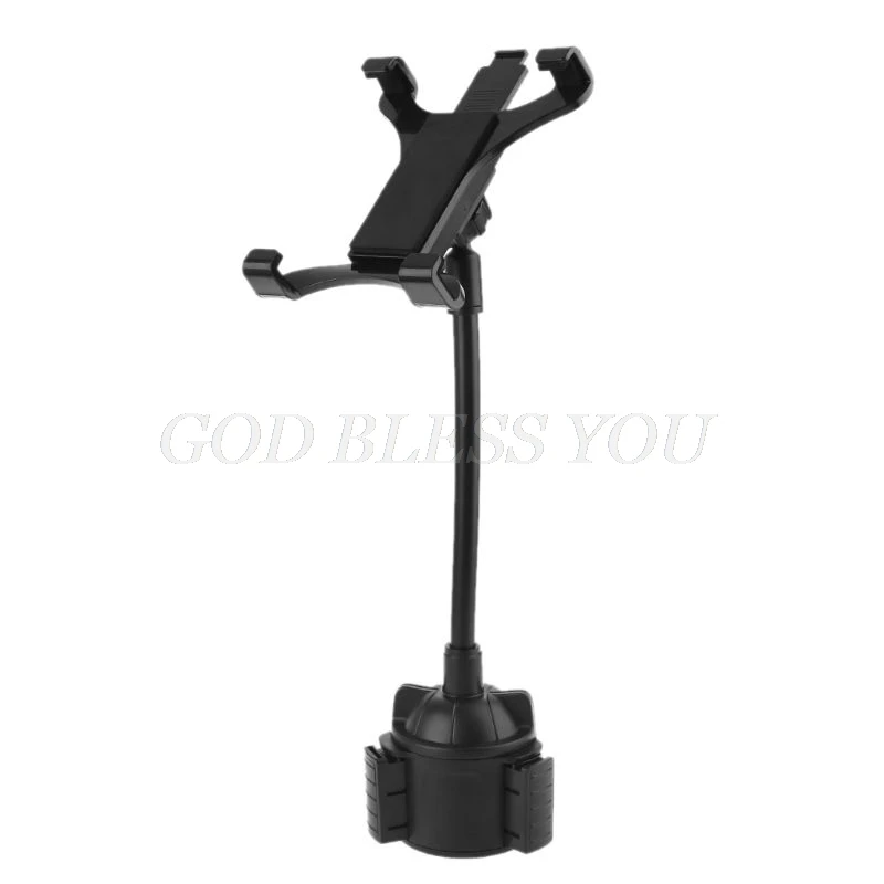 Suporte de Copo do Carro Montagem com Ajustável Berço para Ipad Mini e Mais Universal Gooseneck Flexível Pescoço – 7-12 Comprimidos ar