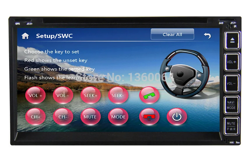 Универсальный автомобильный DVD плеер 2 Din 6 95 дюйма для Nissan qashqai Tiida Livina головное