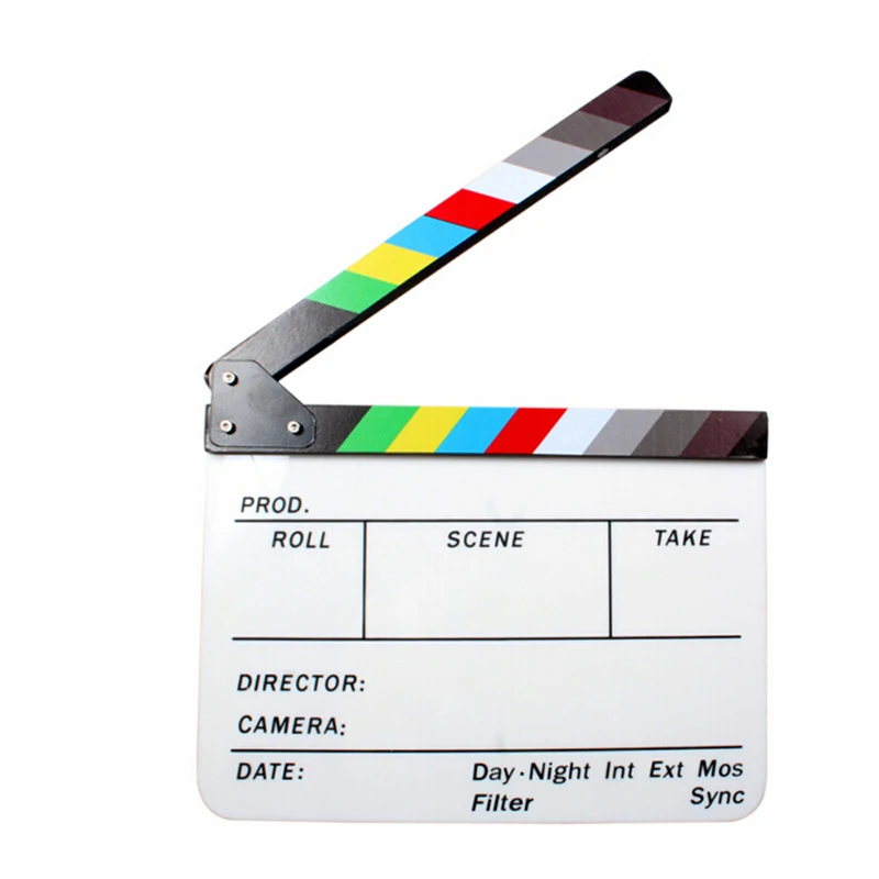 В использовании профессиональное красочное Хлопушка нумератор с хлопушкой