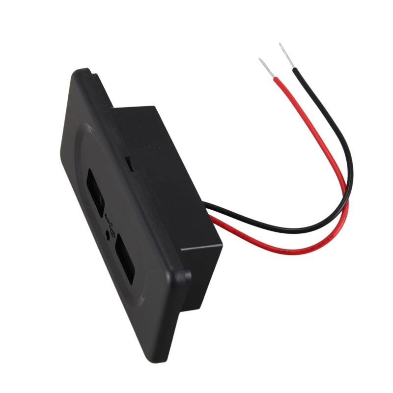 

3.1A 12V Dual USB Car SUV Charging Cell Phone Charger Adapter Socket Outlet for Yacht RV Bus