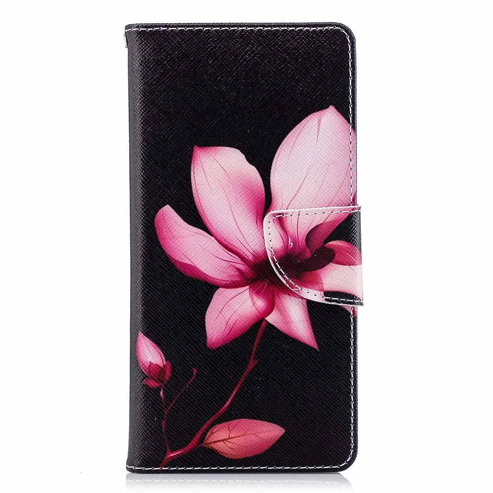 Чехол для iPhone 11 Pro Max Fundas с откидной крышкой из искусственной кожи, силиконовый чехол для iPhone XS X XR 8 7 Plus 6 6S 5 5S 6Plus 7 Plus, задняя крышка - Цвет: Lotus
