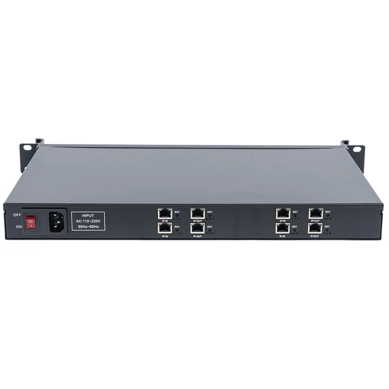 Фото Dibview OTV-IPT4 4-канальный IP-транскодер на 4-канальный IP-транскодер 4K 30 кадров в секунду для потоковой передачи видео, IPTV-транкодер №2