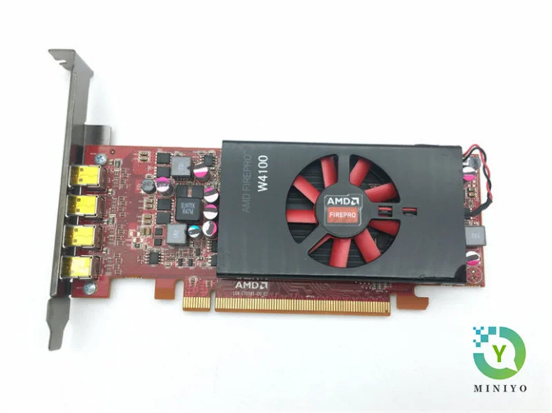 Графическая карта FirePro Pro W4100 для рабочей станции 2 ГБ DDR5 видеокарта 4K 5K