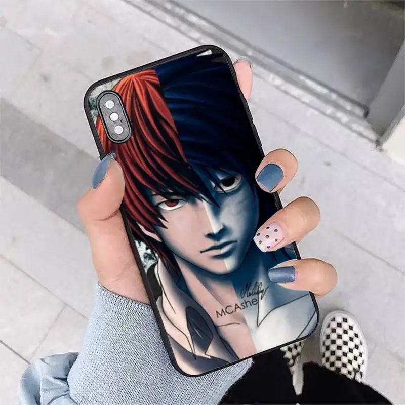 Чехол для телефона аниме Death Note чехол iPhone 13 11 12 pro XS MAX 8 7 6 6S Plus X 5S SE 2020 XR | Мобильные