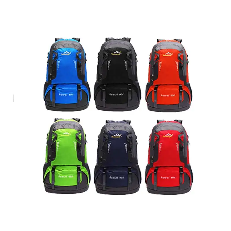 HWJIANFENG 60L износостойкий полиэстеровый военный тактический рюкзак для кемпинга