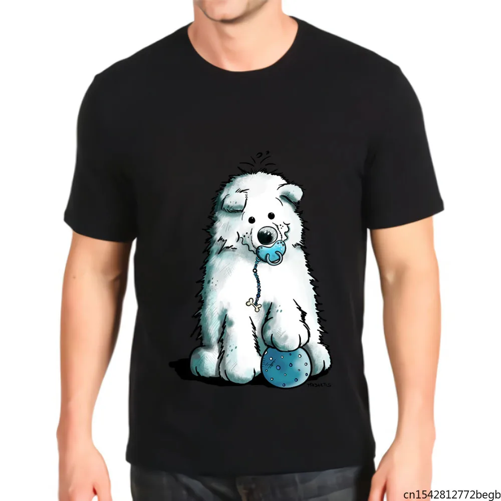 

Cute Samoyed Puppy Dog Men's T Shirt