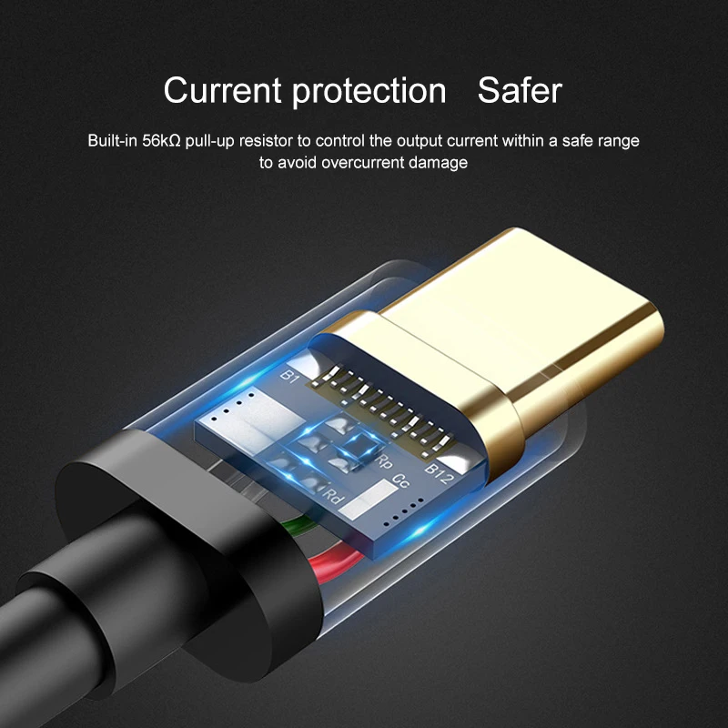 USB PD кабель C к Type 5A 60 Вт провод для быстрой зарядки Samsung S9 Huawei P20 Redmi Note 7 быстрое