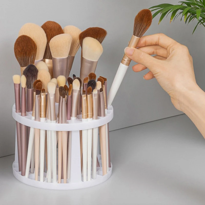 Multifunctional Cosmetic Make-up Brush Storage Box Table Organizer Make Up Tools Pen Makeup Nail Polish Holder | Красота и здоровье