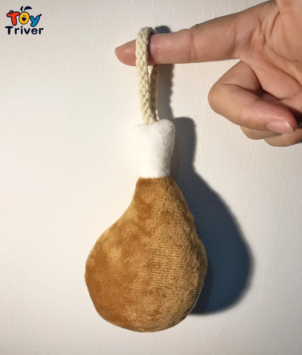 Куриные ножки цыпленка крыло плюшевая игрушка тривер Мягкая кукла подушка для