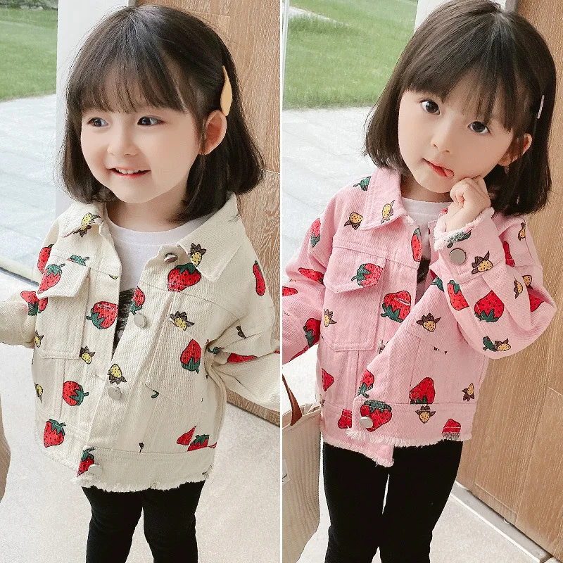 

Girls' Baby Coat New Baby Clothes Spring and Autumn Children's Cardigan Fashion All-match Jacket Top