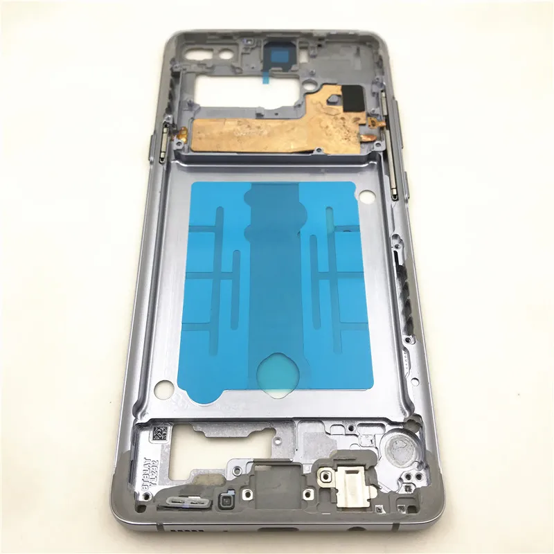 

Middle Frame Bezel Plate For Samsung Galaxy S10 5G G977 Metal Housing Middle Frame with Side Keys Repair parts