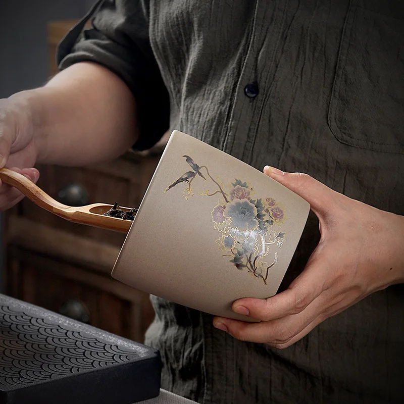 Керамические контейнеры для чая герметичные керамические банки большой