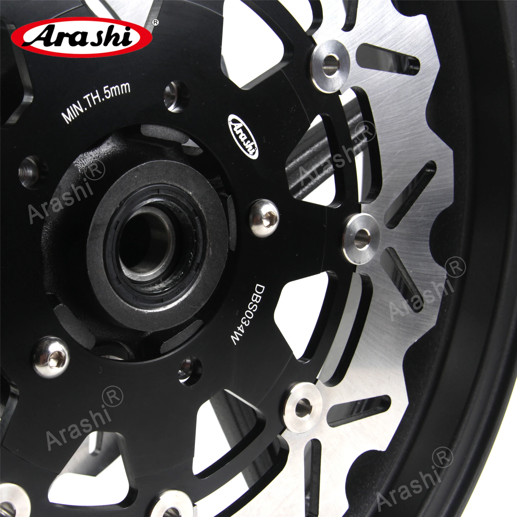 

Arashi ZX10R 2006 - 2010 Wheel Rim Front Brake Discs For KAWASAKI NINJA ZX-10R 2007 2008 2009 Motorcycle Wheel Rims ZX6R Z750