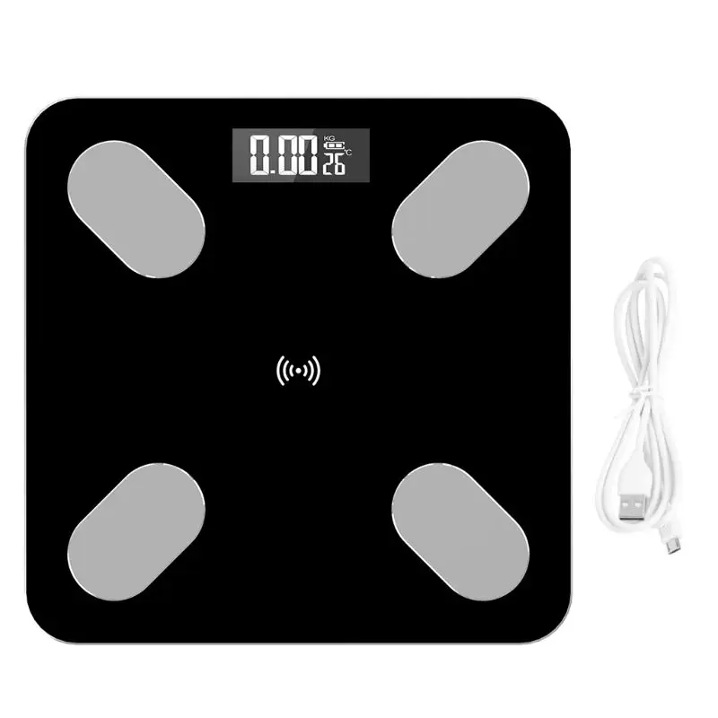 

Digital Smart Body Fat Weight Scale LCD Health Fitness BMI Muscle Bathroom Scale E65F