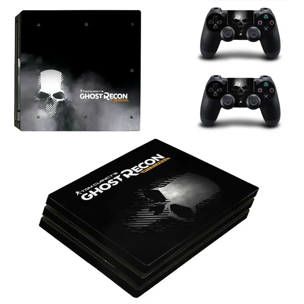 Наклейка на консоль и контроллер Tom Clancy's Ghost Recon Wildlands PS4 Pro | Электроника