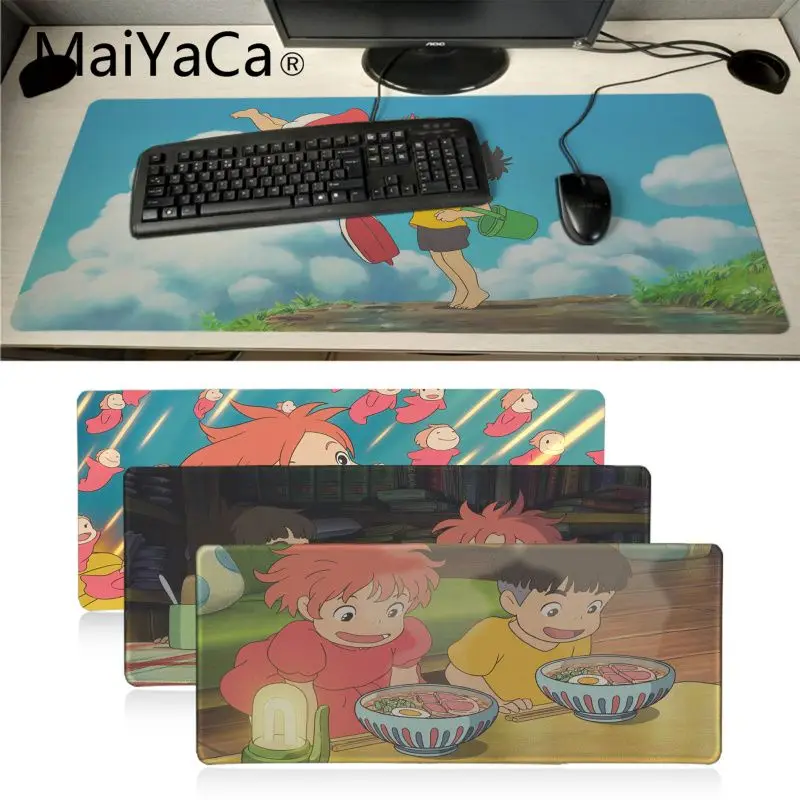 

Мягкий коврик для мыши MaiYaCa Ponyo на скале, нескользящий резиновый игровой коврик для мыши xl xxl 600x300 мм для Lol world of warcraft