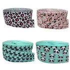 10 ярдов 16 мм с леопардовым принтом орангутанг пижама с принтом панды животных раза oever Вьетнамки с эластичным ремешком для ручная работа, лента для волос резинки для волос, аксессуары для волос