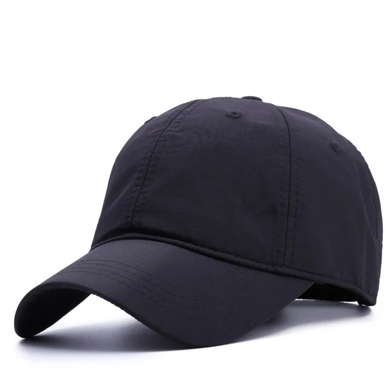 

Big head man large size baseball hats summer outdoors thin dry quick sun hat men cotton plus size sport cap 56-60cm 60-64cm