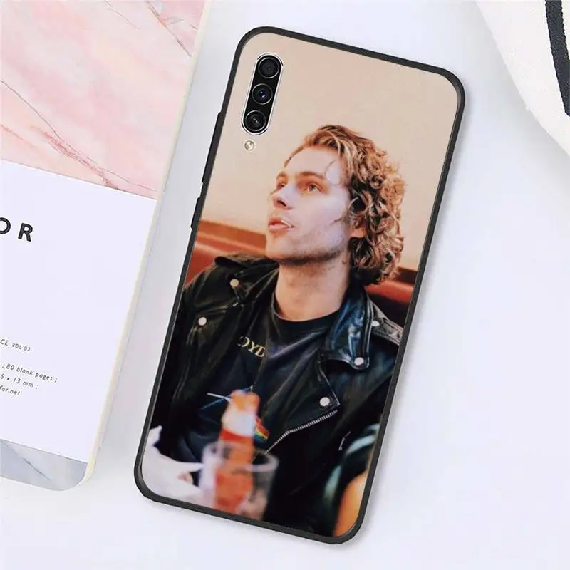 

Luke Hemmings 5SOS band Phone Case For Samsung galaxy A S note 10 7 9 20 30 31 40 50 51 71 21 s ultra