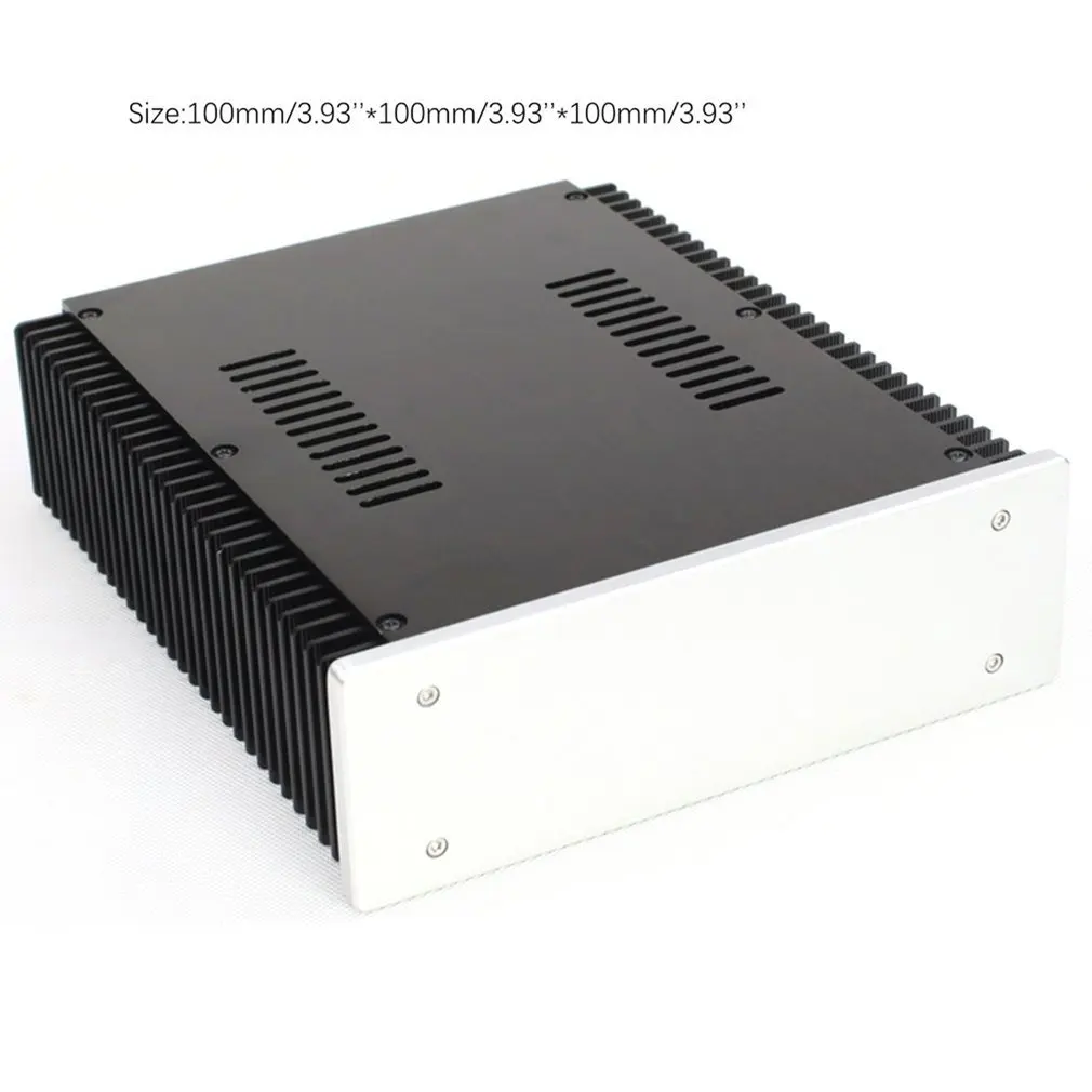 

All-Aluminum Power Supply Case DAC Decoder Class A Amplifier DIY Chassis WA92