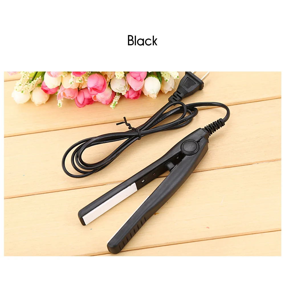 Салон красоты здоровья вьющиеся волосы щипцы для завивки волос 3 цвета 2 в 1 Мини