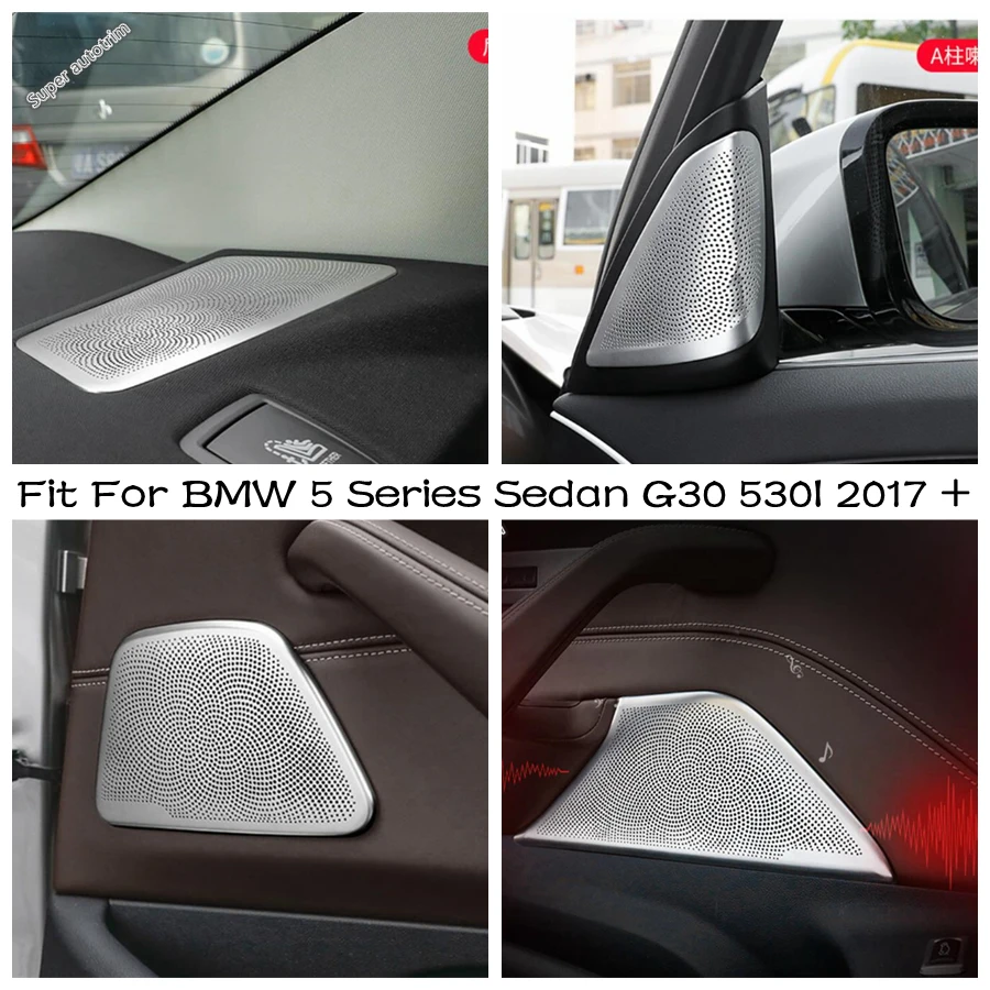 

Pillar A / Side Door / Rear Seat Tail Speaker Loudspeaker Horn Cover Trim Interior For BMW 5 Series Sedan G30 530I 2017 - 2023