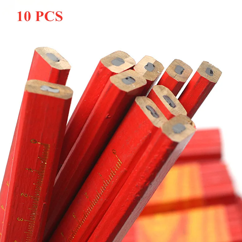 S Diy Builder Joiners Woodworking Craft Thick Core Flattened Mark Custom Pen Office Stationery