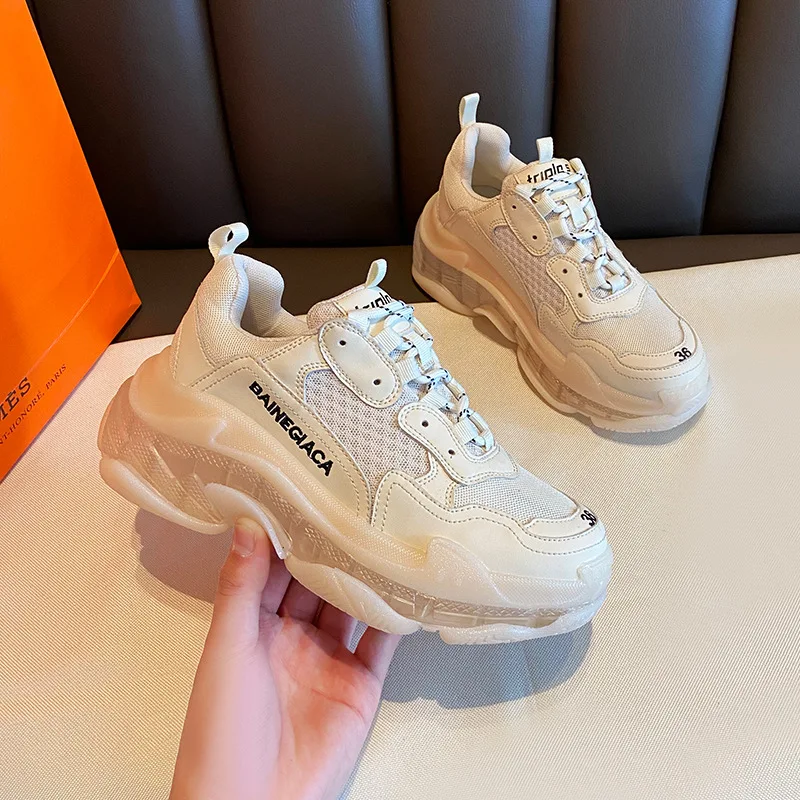 

Туфли женские весенние с кристаллами, на толстой подошве