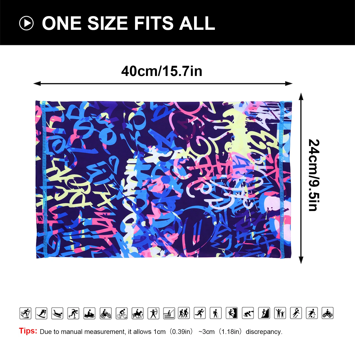 Дышащий бандана туба шарф шеи гаитер крышка УФ солнце быстросохнущие стрейч лица