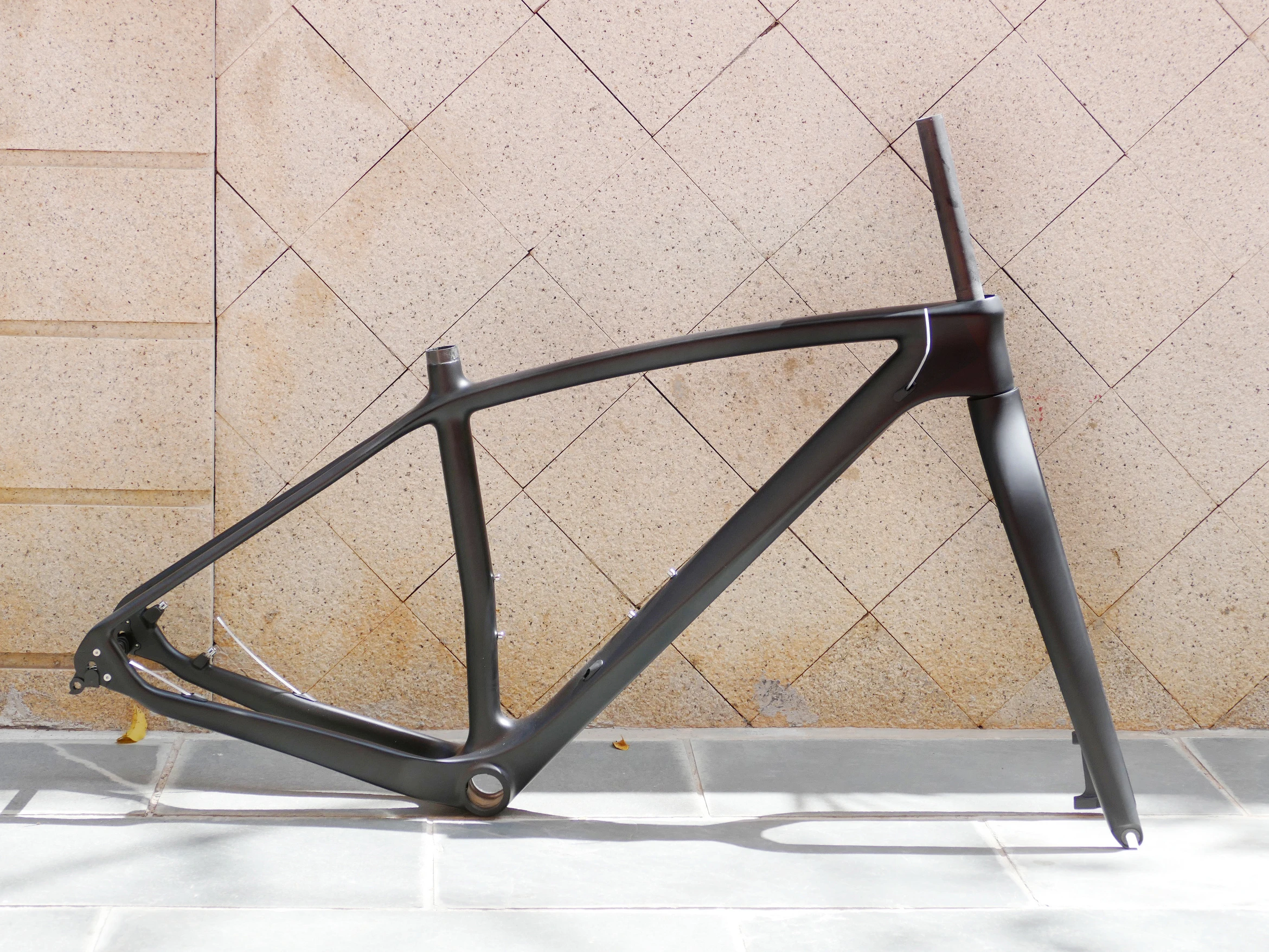 Полностью карбоновая матовая рама UD для горного велосипеда 29ER велосипедная Рама