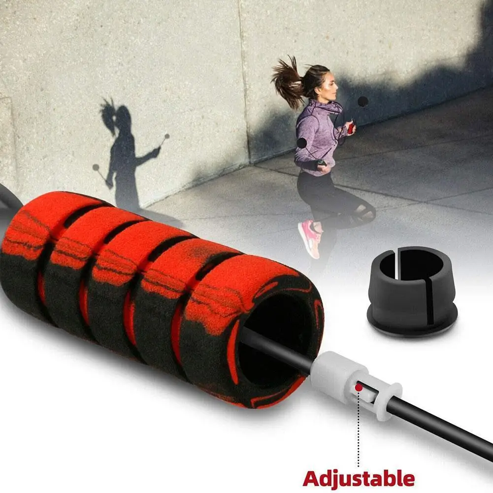 

Outdoor Jump Rope Ropeless Skipping Rope Fitness Adjustable Weighted Ball Cordless Jump Rope for Men Women Kids Boxing Training