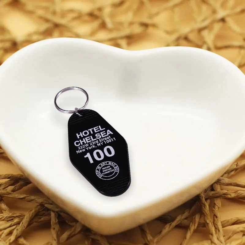 Отель Челси комната 100 брелок секс пистолеты фанат панк Рок ключ бирка|Брелоки| |