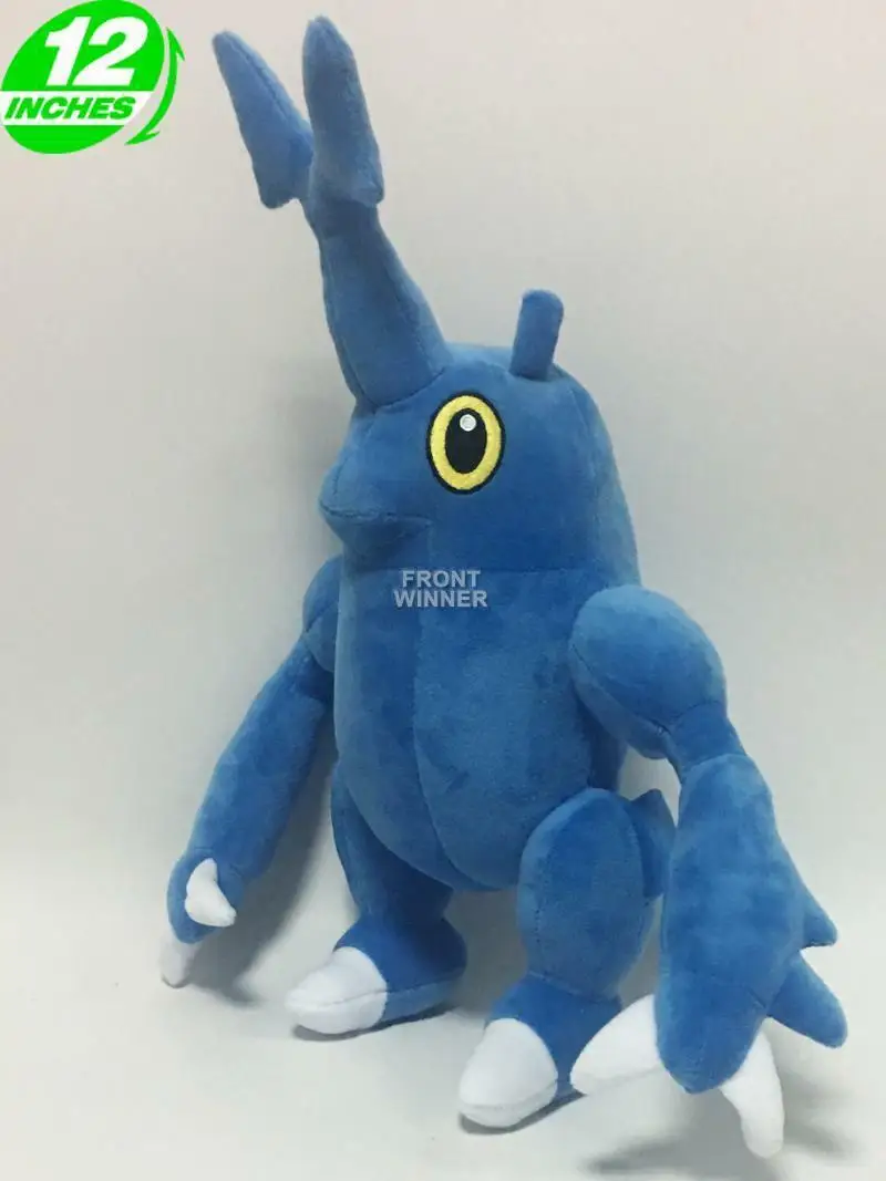

30cm Height Limited Edition Luma Anime Plush Doll Fan Collection Toy Heracross Scarhino Skaraborn