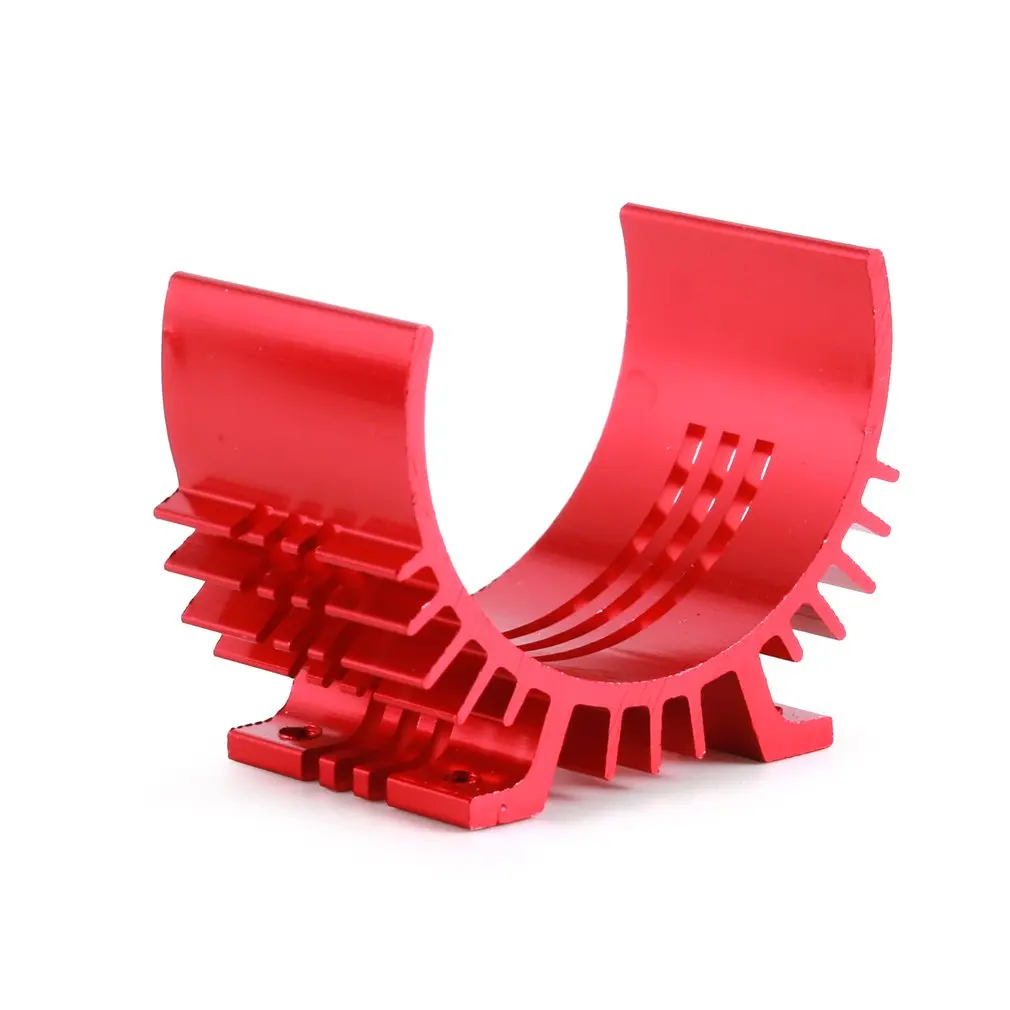 

Electric RC Car Motor Cooling Heat Sink Heatsink Top Vented 380 / 540 Electric Motor For RC Racing Car Motor Spare Parts Red