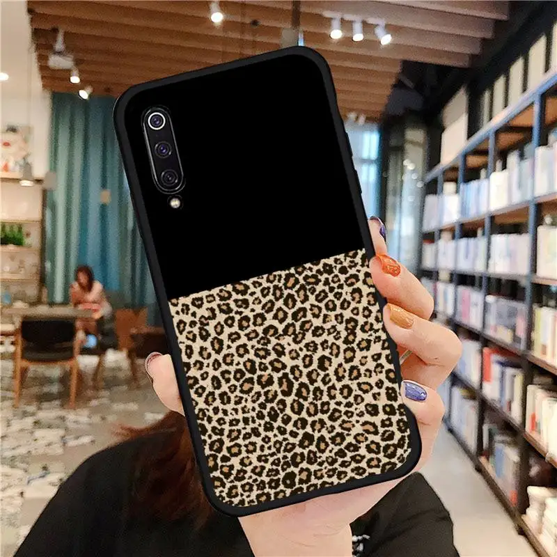 

luxury fashion Leopard Print Pattern Phone Case For Xiaomi Redmi 7 9t 9se k20 mi8 max3 lite 9 note 8 9s 10 pro