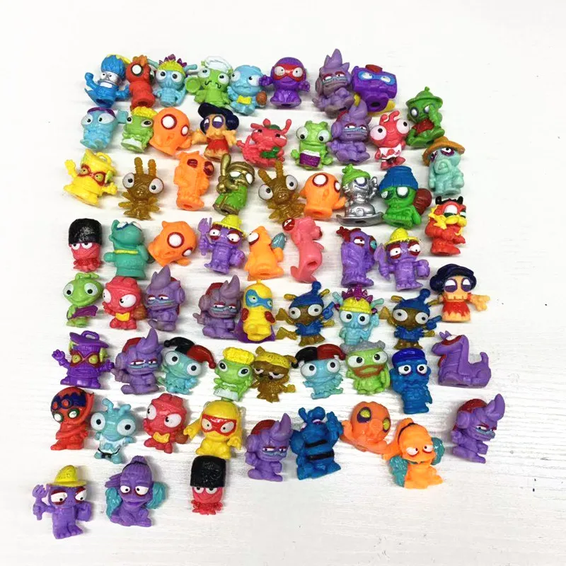 Экшн фигурки аниме Superzings zomling игрушечные животные куклы 3 см резиновая модель