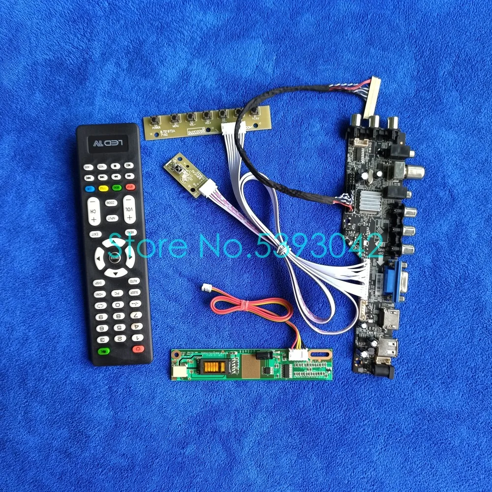 Для QD15TL02 Rev.01/Rev.02/Rev.03/Rev.04/Rev.05/Rev.06 30 контактный DVB цифровой USB + 1 с холодным катодом