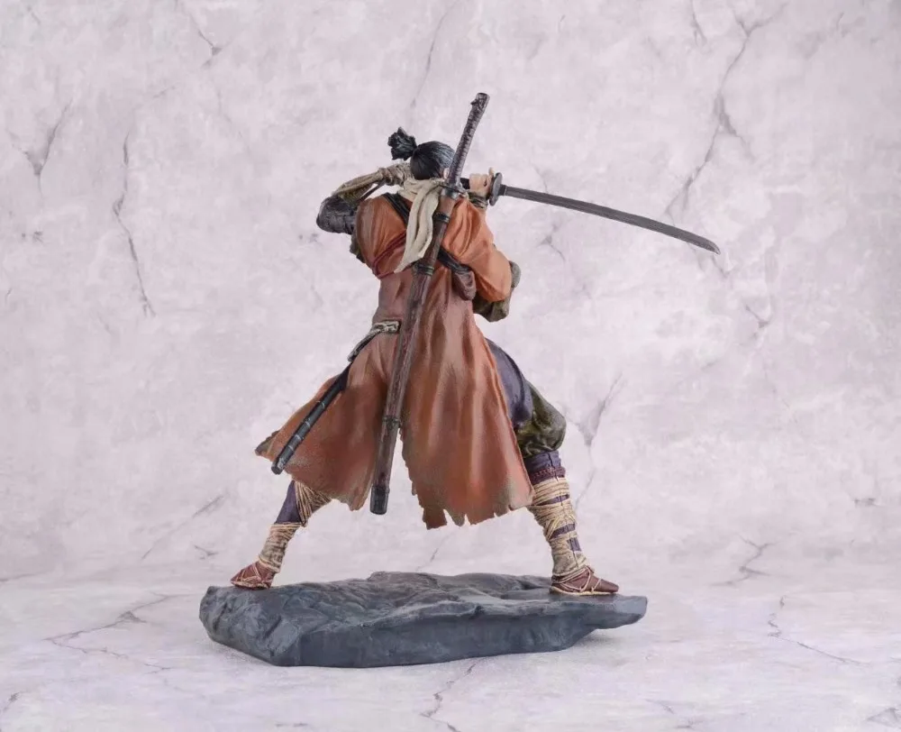 sekiro shadows die twice game figurine action figure toys sekiro shadows die twice anime collection statue model doll free global shipping