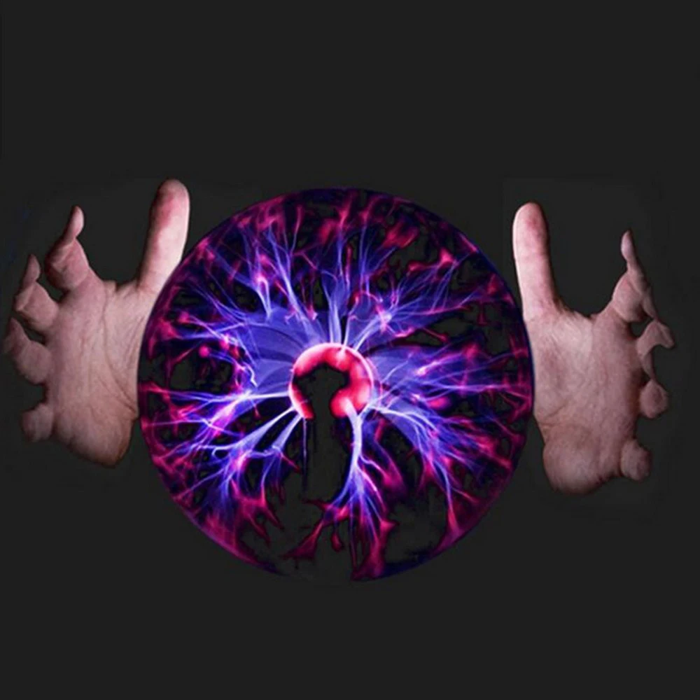 Новый проект USB лампа для украшения дома плазменный шар волшебная луна