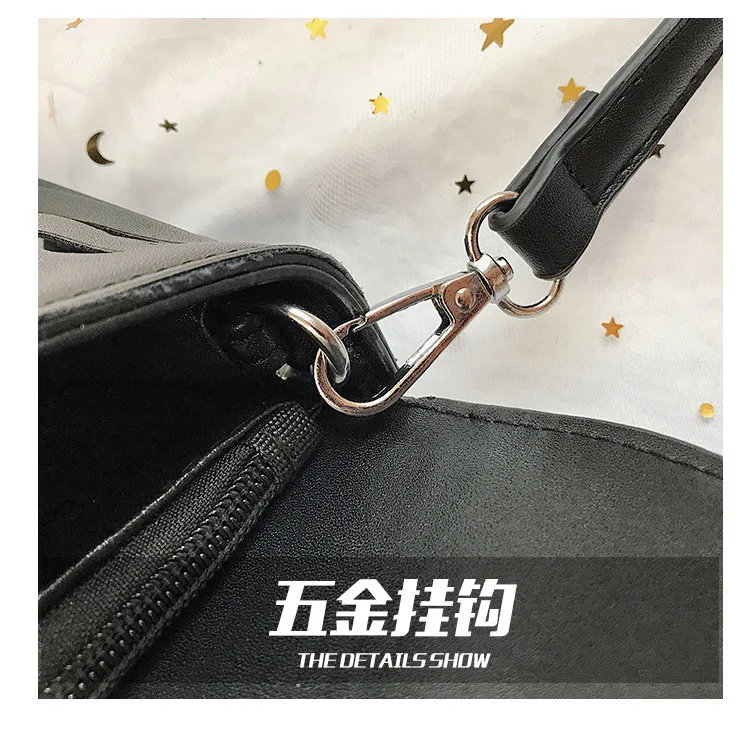 JIULIN женские новые летние 2009 Chaozhou корейские Baitao Slant сумка с кисточками на одно