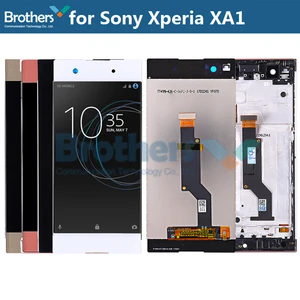 ЖК-дисплей для Sony Xperia XA1, сенсорный экран, дигитайзер для Sony G3121, G3112, G3125, G3116, G3123, ЖК-экран в сборе, тестирование работы 100%