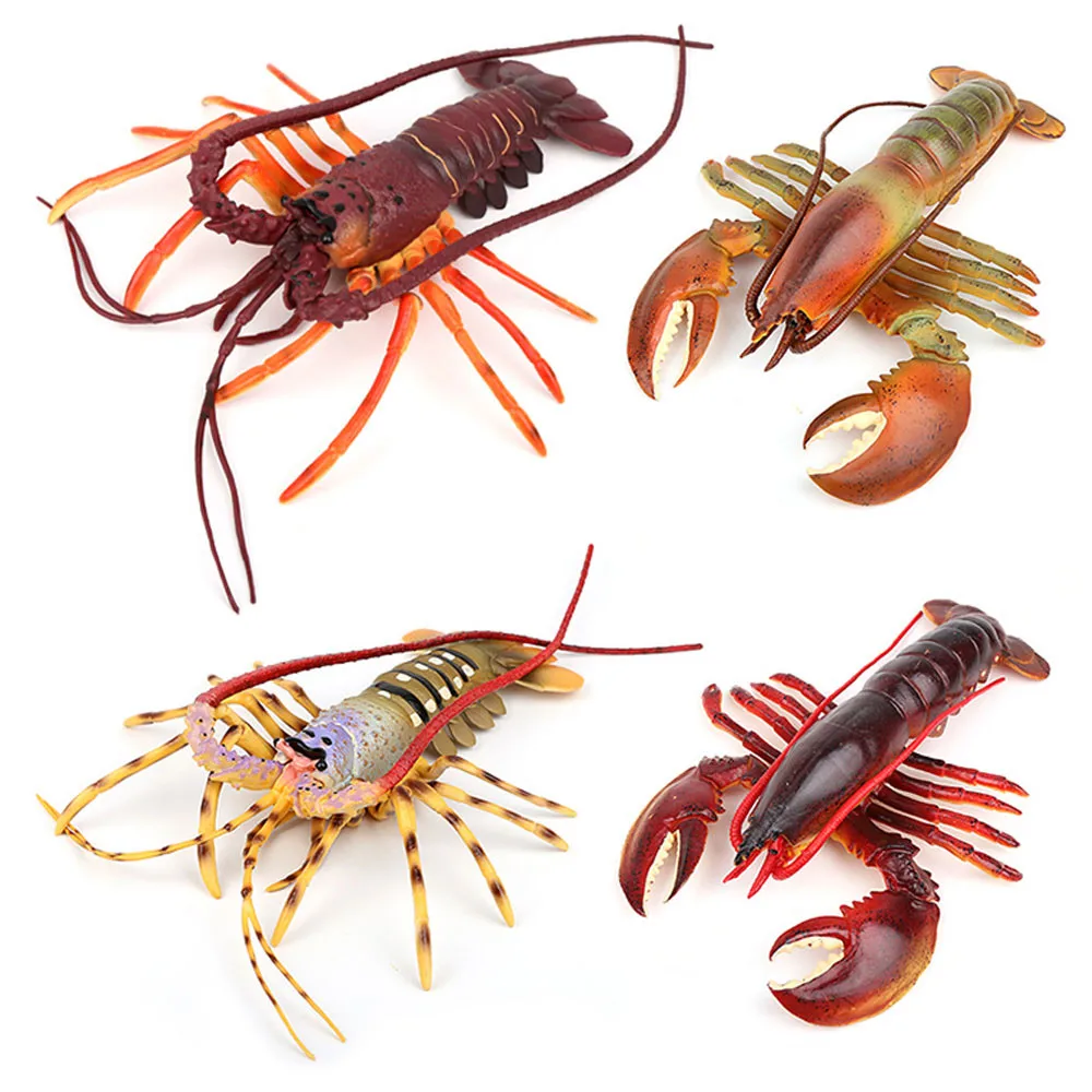 

kids children toys hotel restaurant decor sea animals fake simulation King Prawns lobster crayfish crawfish prawn shrimp model