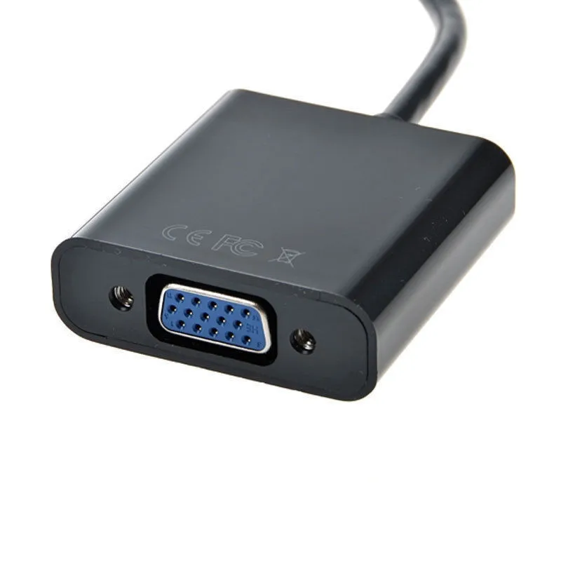 Адаптер HDMI в VGA конвертер формата типа папа-мама 1080P для PS4/ПК/ТВ-приставки |