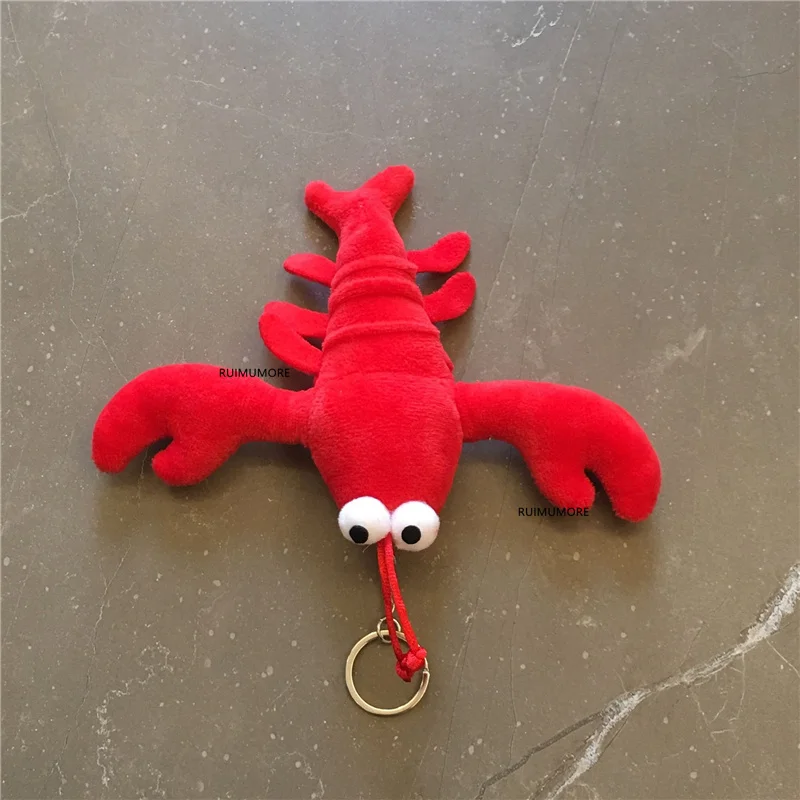 100 шт. оптом около 10 см Крабом плюшевые игрушки мягкие животные брелок для ключей